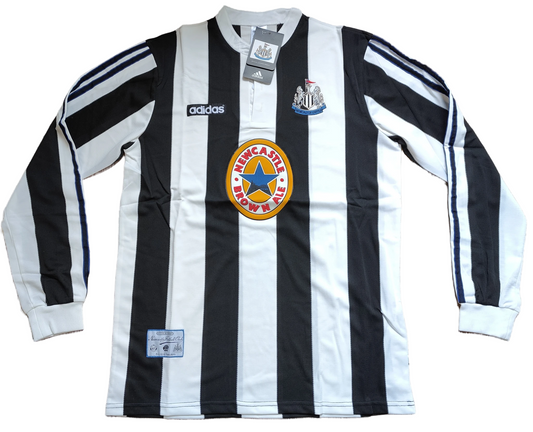 Newcastle United 1994 home shirt long sleeve